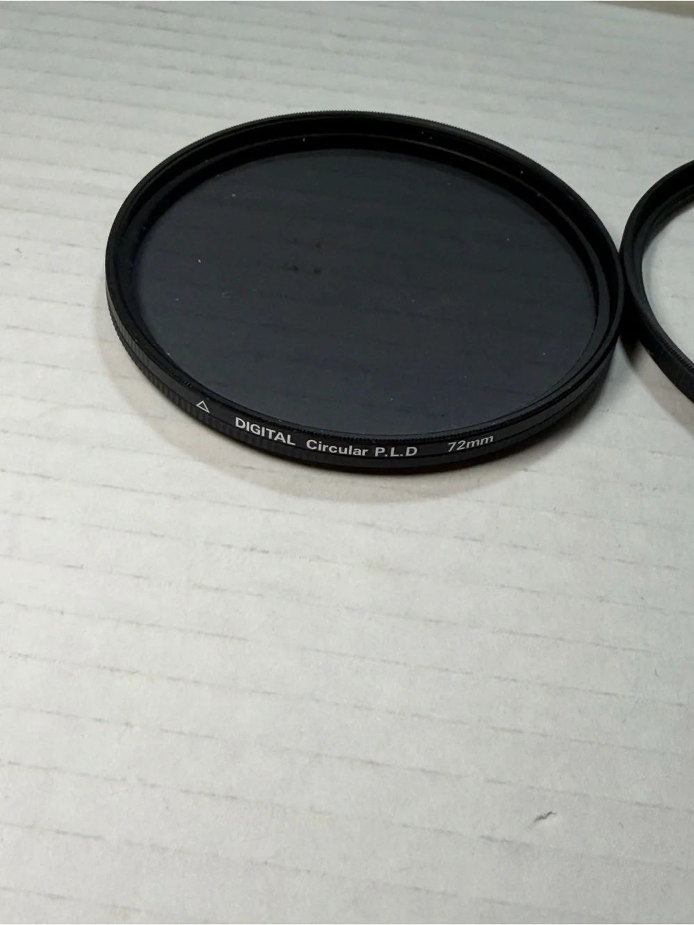 Quantaray Digital UV 72mm,Digital Circular P.L.D 72 mm Lot Of 3 Filter